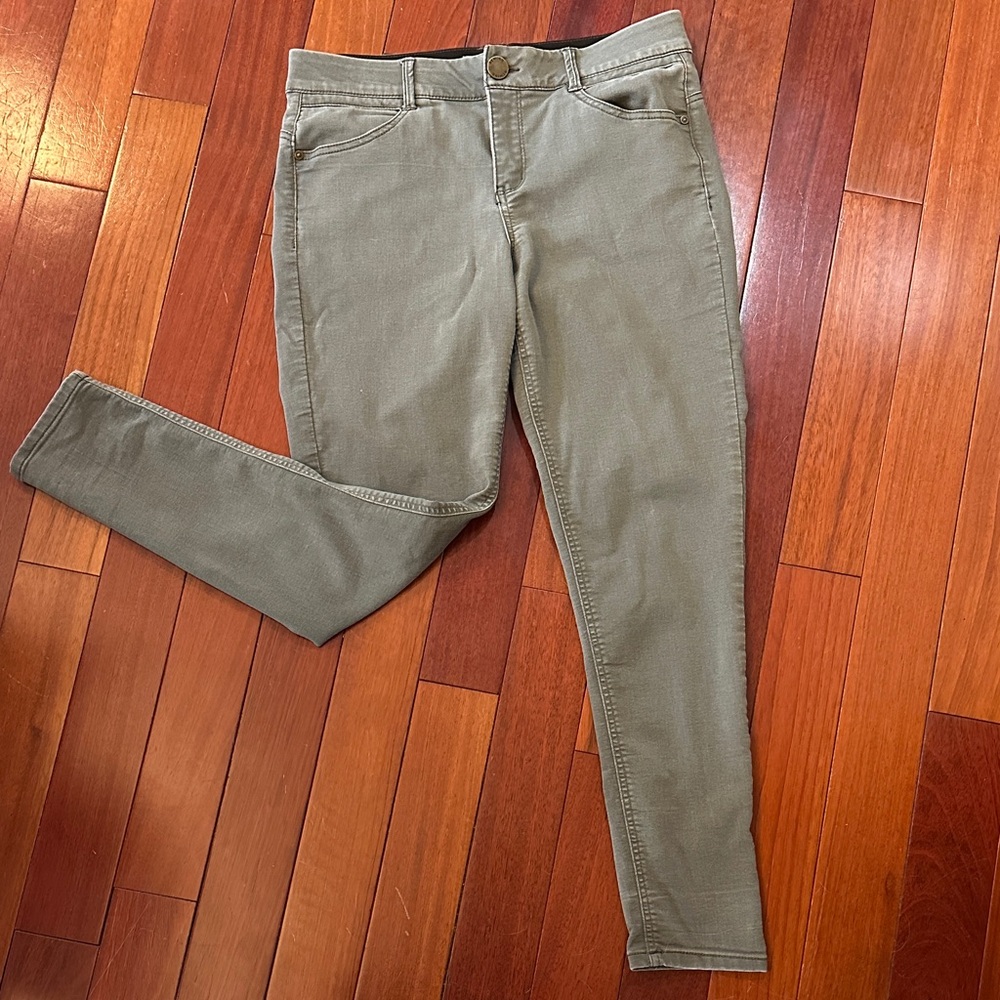 Rewind Olive-Tone Stretch Skinny Jeans